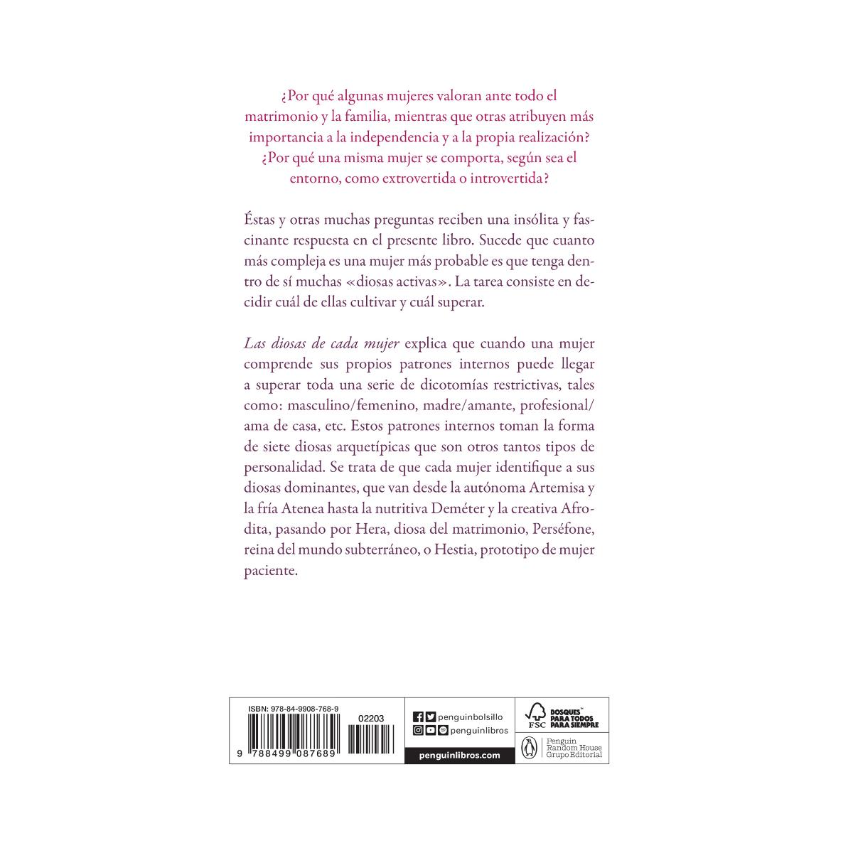 Las diosas de cada mujer: Una nueva psicología femenina(Bolsillo) (Tapa blanda) 2