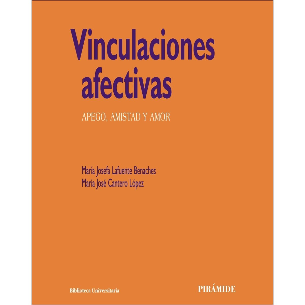 Vinculaciones afectivas: Apego, amistad y amor(Tapa blanda) 1