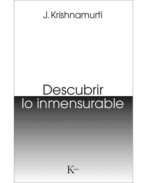 Imagen 0 de Descubrir lo inmensurable (Tapa blanda)