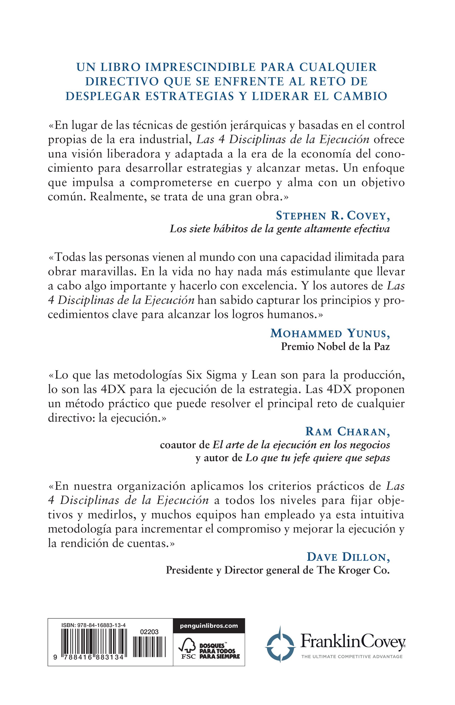 Las 4 disciplinas de la ejecución: Cómo alcanzar sus principales objetivos estratégicos (Tapa blanda) 2
