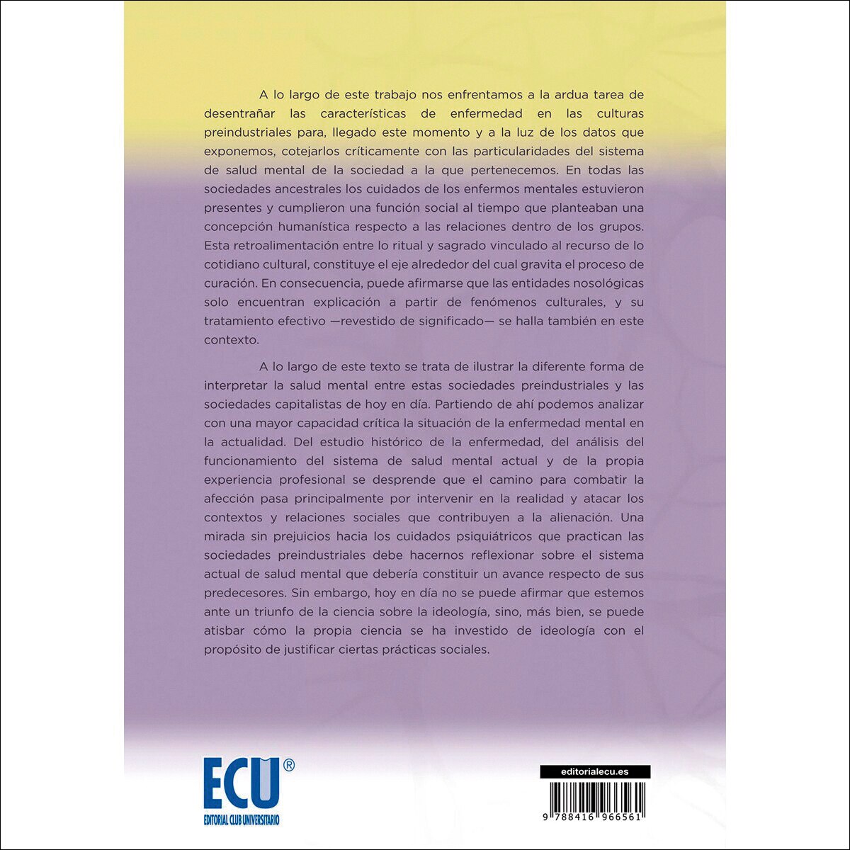 La aurora de la salud mental (Tapa blanda) 2