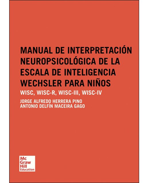 POD - Manual de interpretacion neuropsicologica de inteligencia Wechsler para ni|os: WISC.