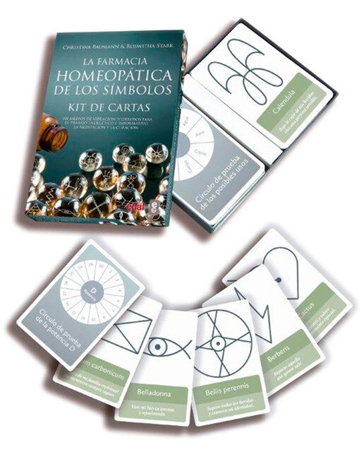 La farmacia homeopática de los símbolos KIT DE CARTAS: Poderosos remedios homeopáticos codifi cados en forma de símbolos 1