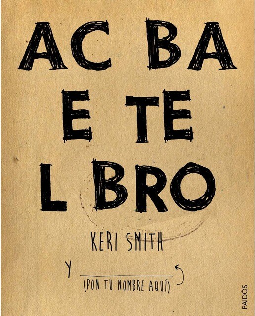 Acaba este libro(Tapa blanda) 1