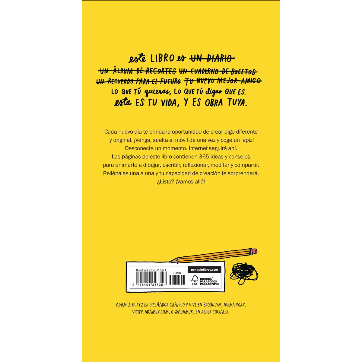Esto no es (solo) un diario: Échale creatividad a tu vida página a página  (Tapa blanda) 2