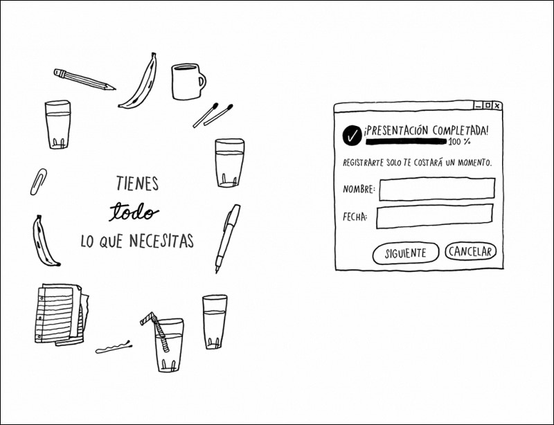 Esto no es (solo) un diario: Échale creatividad a tu vida página a página  (Tapa blanda) 8