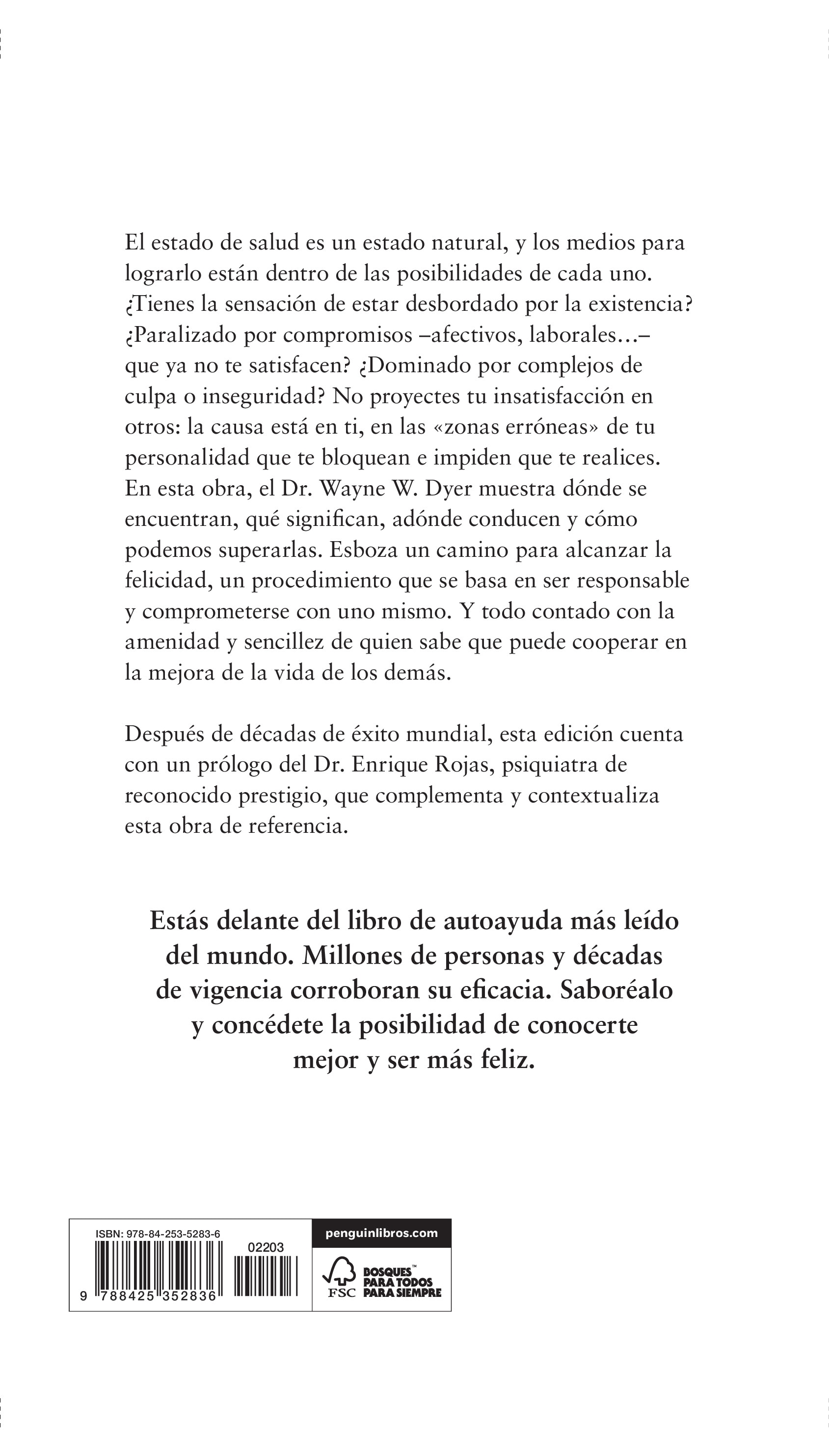 Tus zonas erróneas: Guía para combatir las causas de la infelicidad (Capa dura) 2