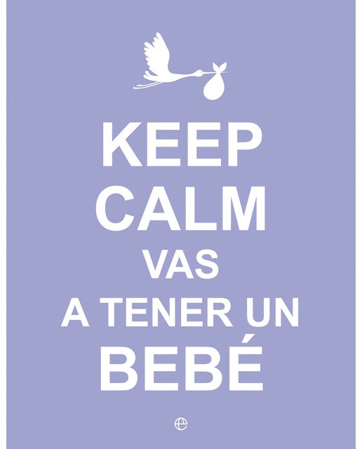 Keep Calm Vas A Tener Un Bebé 1