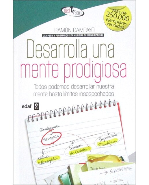 Imagen 0 de Desarrolla una mente prodigiosa: Todos podemos desarrollar nuestra mente hasta límites insospechados  (Tapa blanda)