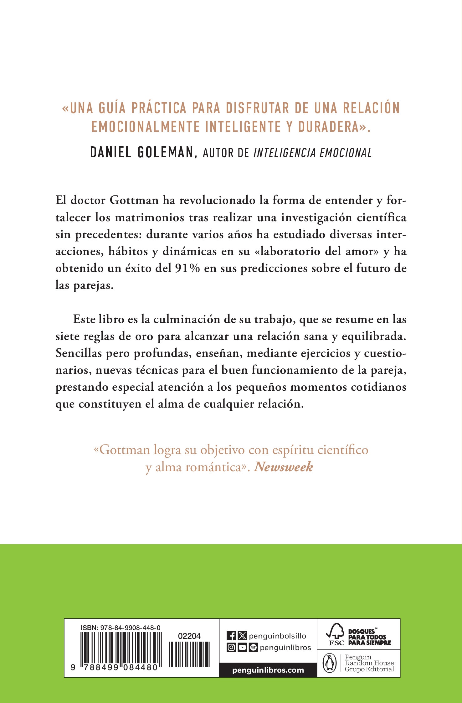 Siete reglas de oro para vivir en pareja: Un estudio exhaustivo sobre las relaciones y la convivencia (Bolsillo) (Tapa blanda) 2