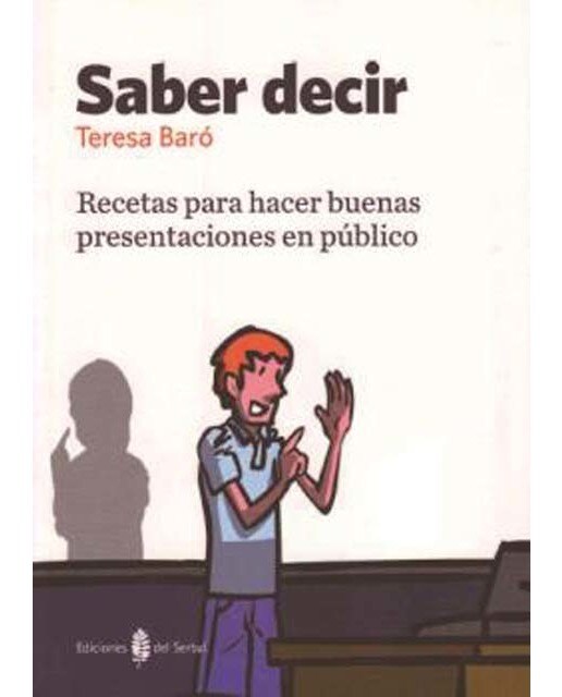 Imagen 0 de Saber decir  (Tapa blanda Tapa blanda con solapas)