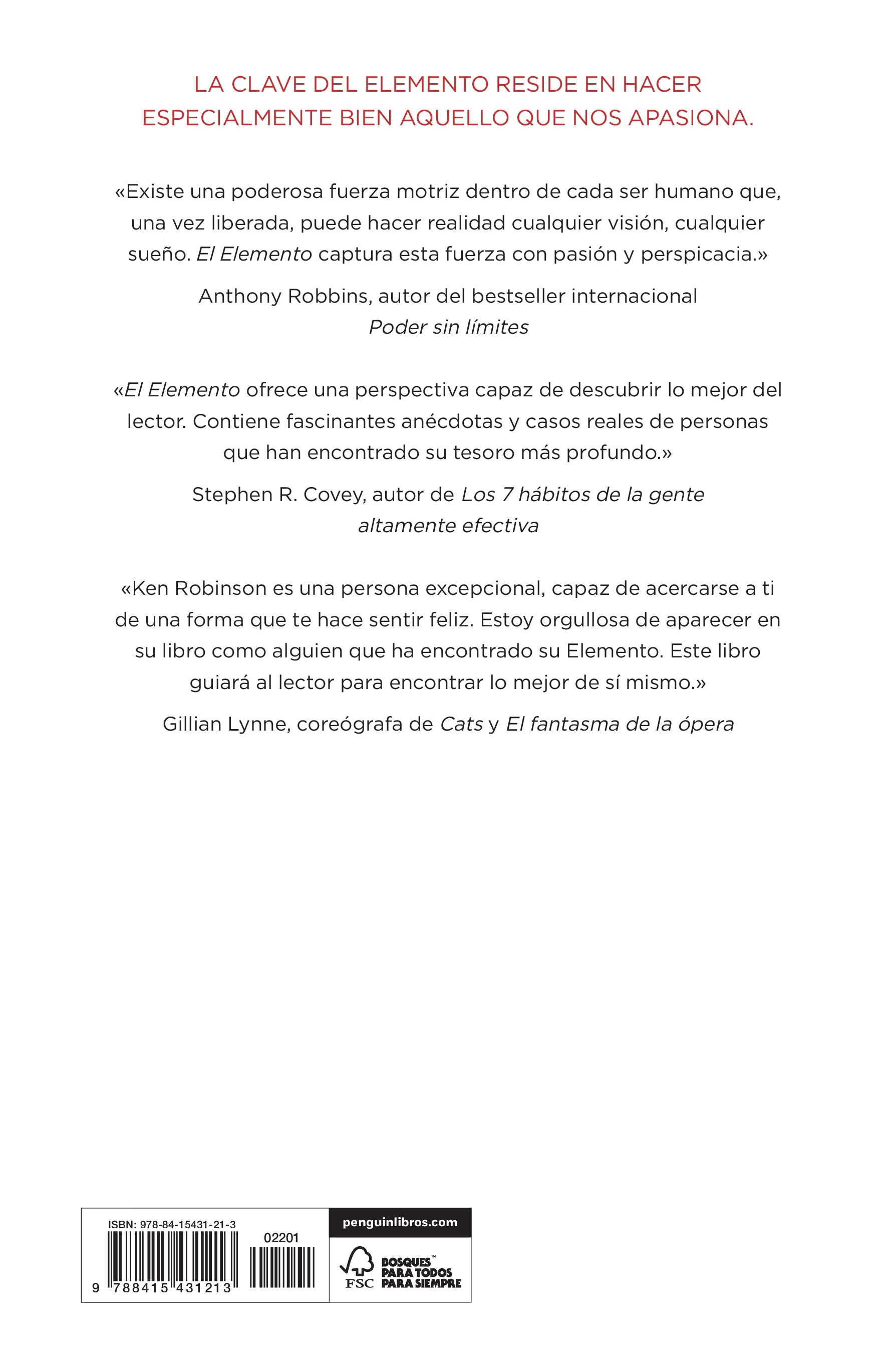 El elemento (prólogo de Eduard Punset): Descubrir tu pasión lo cambia todo (Capa mole) 2