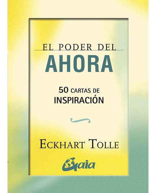 Imagem 0 de El poder del ahora: 50 cartas de INSPIRACIÓN (Capa dura)