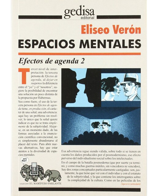 Espacios mentales. Efectos de agenda 2 1