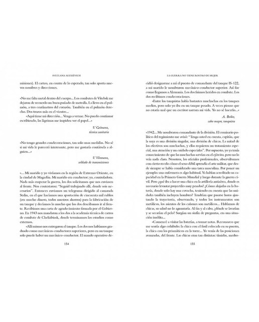 La guerra no tiene rostro de mujer (Bolsillo) (Tapa blanda) 4