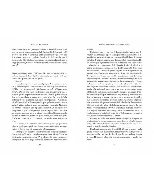 La guerra no tiene rostro de mujer (Bolsillo) (Tapa blanda) 5
