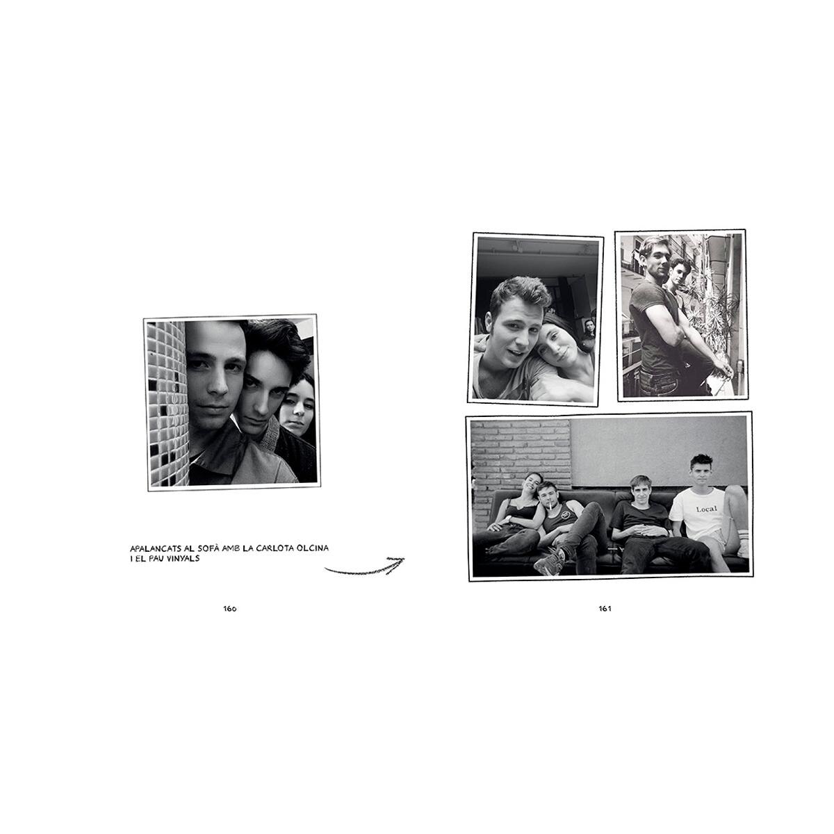 Els peripatètics de Merlí fora de l'aula: Confidències i fotos inèdites del protagonistes de Merlí  (Tapa blanda) 3