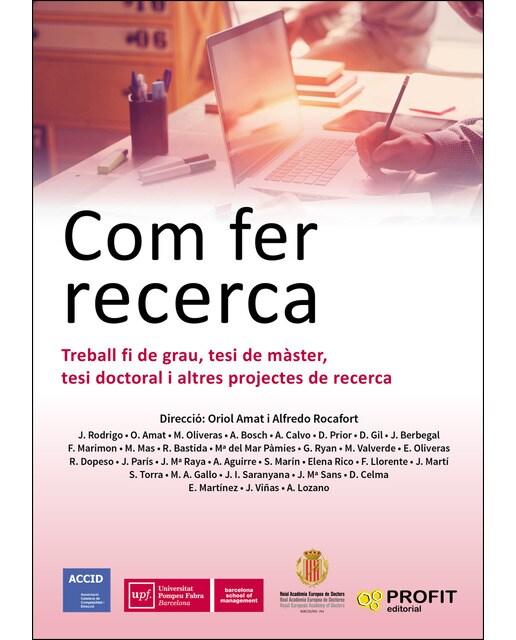 Imagen 0 de Com fer recerca: Treball fi de grau, tesi de màster, tesi doctoral i altres projectes de recerca (Tapa blanda)