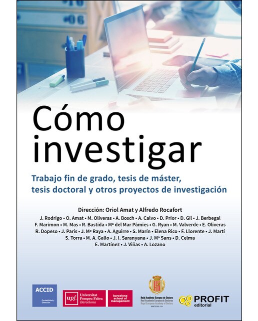 Imagen 0 de Cómo investigar: Trabajo fin de grado, tesis de máster, tesis doctoral y otros proyectos de investigación (Tapa blanda)