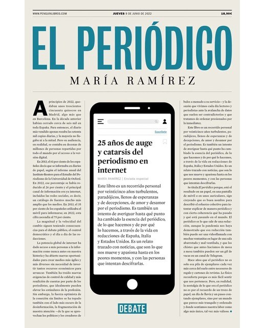 Imagen 0 de El periódico: 25 años de auge y catarsis del periodismo en Internet  (Tapa blanda)