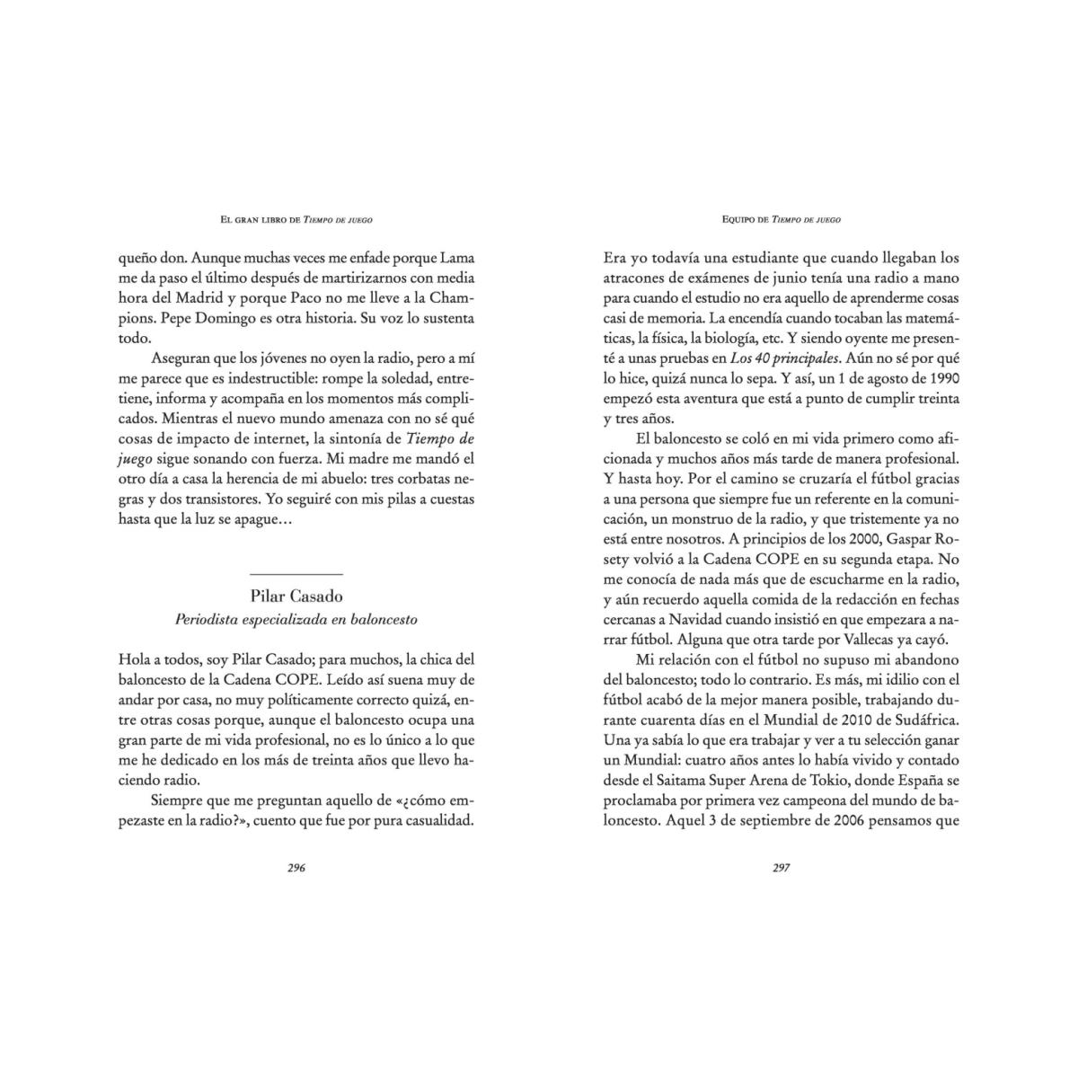 El gran libro de Tiempo de juego: Historias, anécdotas y testimonios del programa líder de la radio deportiva  (Tapa blanda) 3