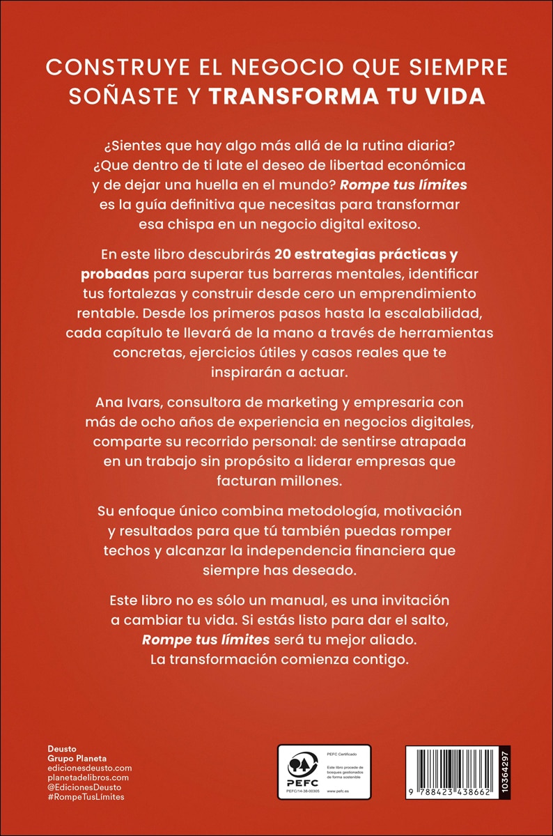 Imagen 2 de Rompe tus límites: 20 estrategias para crear tu propio negocio digital  (Tapa blanda con solapas)