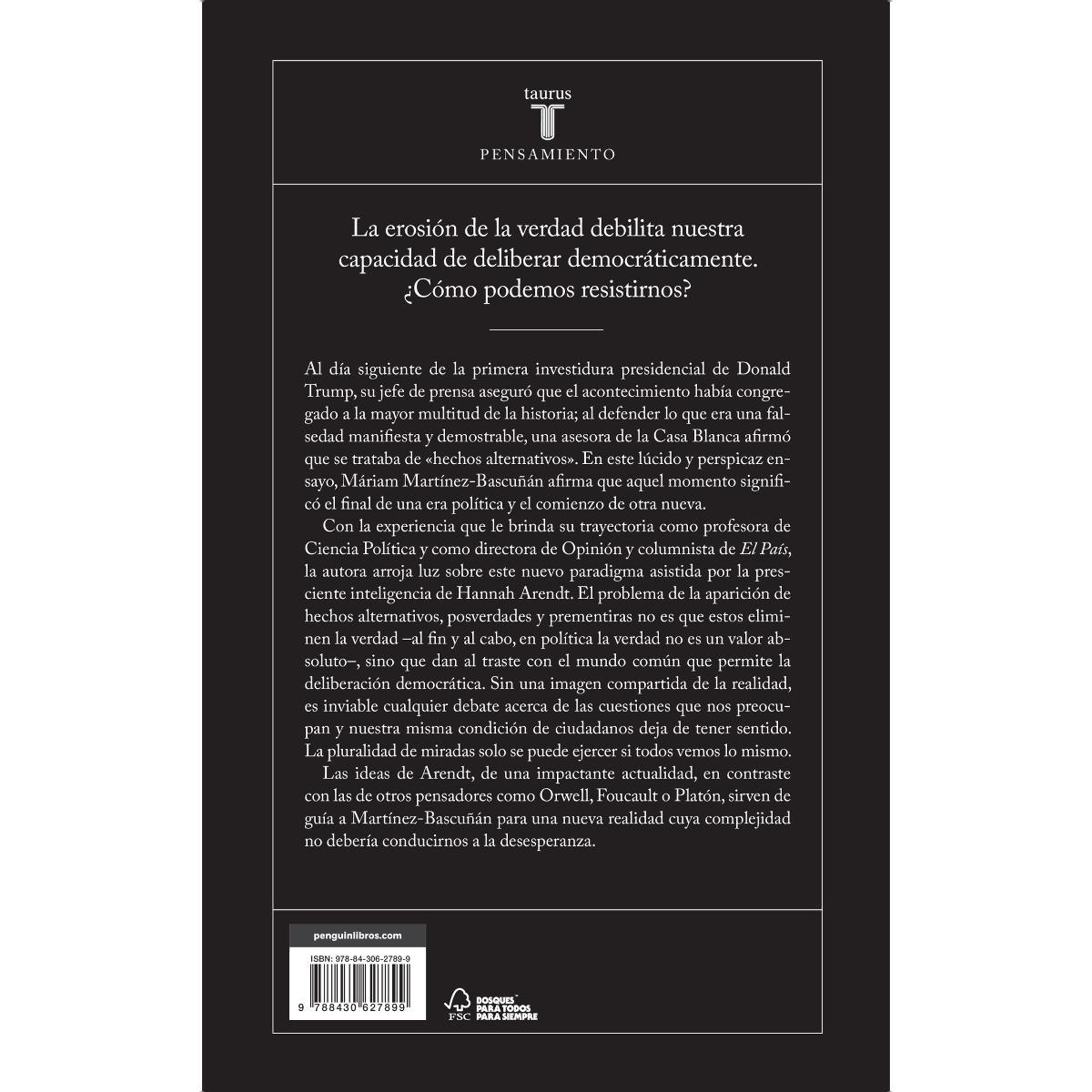 El fin del mundo común: Hannah Arendt y la posverdad (Capa mole) 2