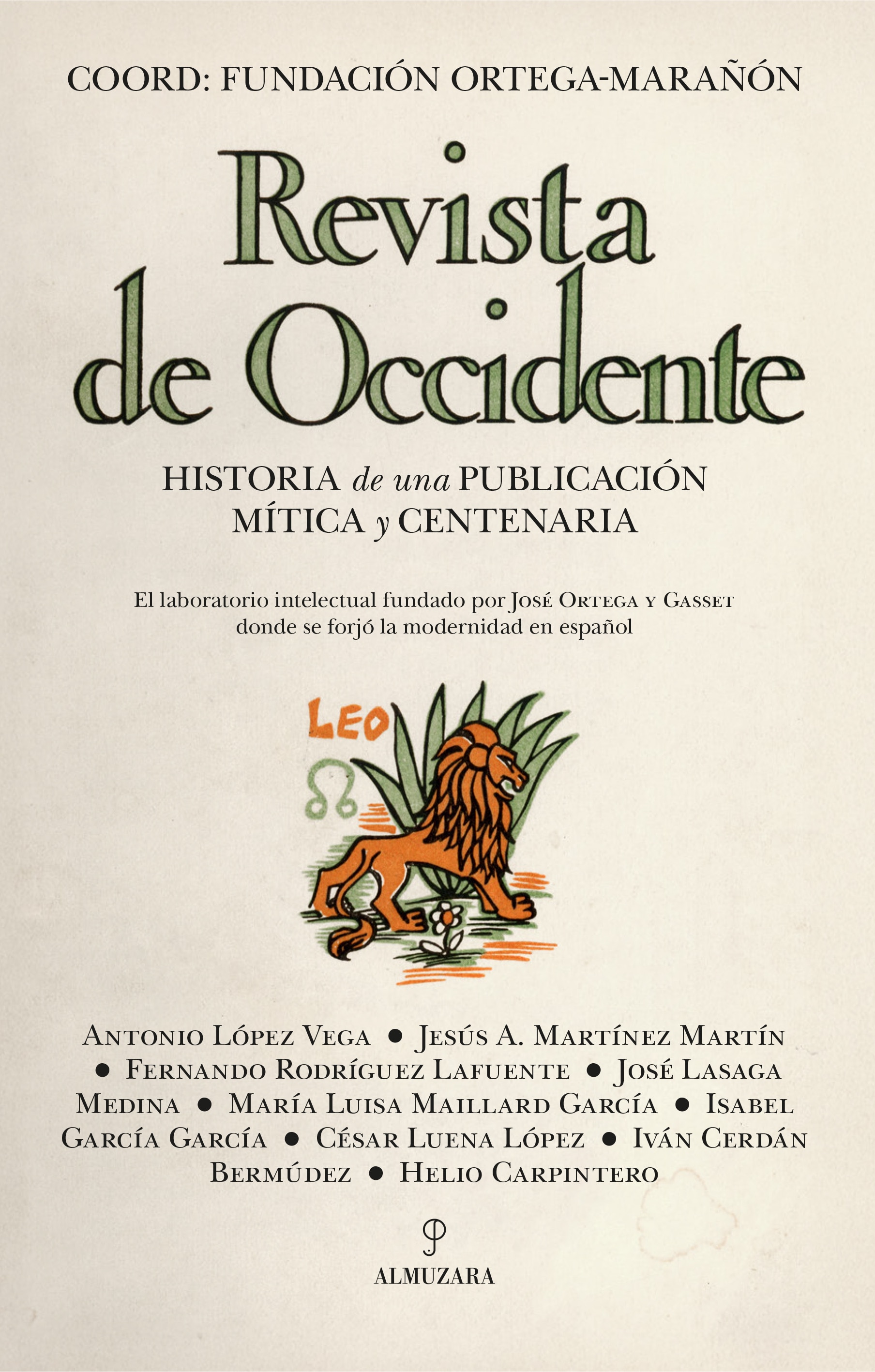 Imagem 0 de REVISTA DE OCCIDENTE  (Capa Mole com Lapelas)