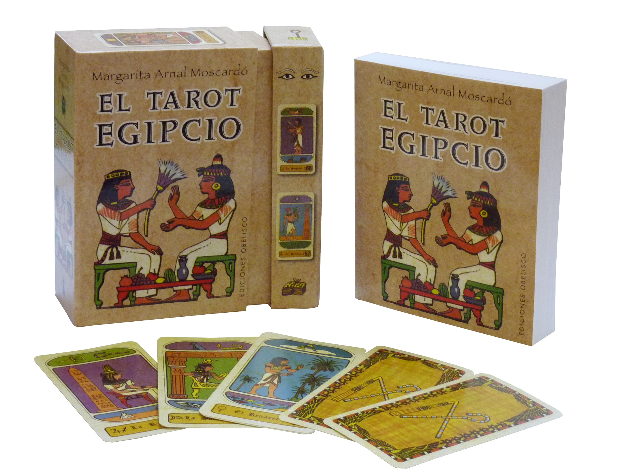 El tarot egipcio + cartas(Tapa blanda) 2