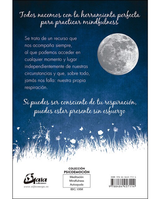 Respiración mindfulness: La manera más sencilla de alcanzar la atención plena(Tapa blanda) 1