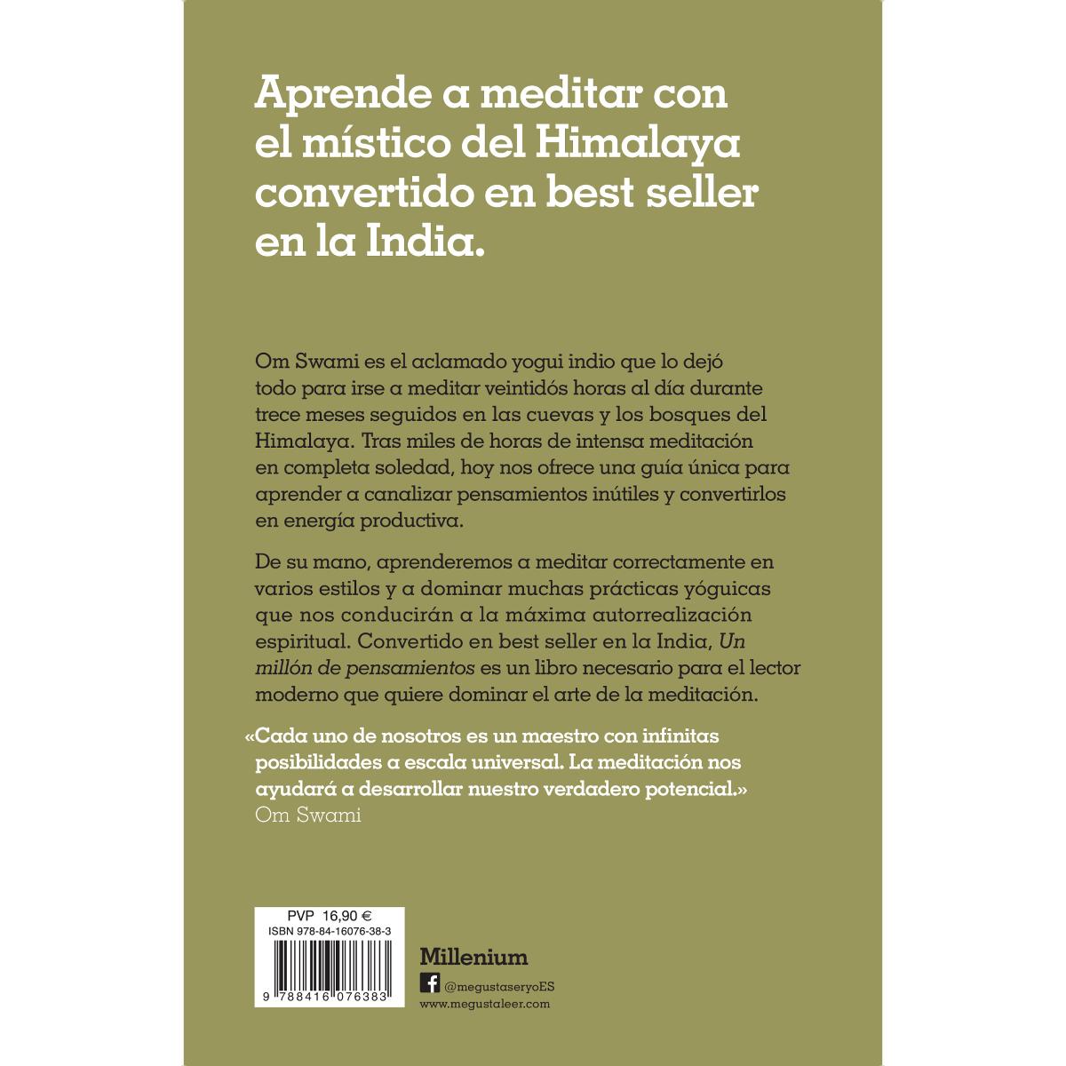 Un millón de pensamientos: Deja ir la huella de tu mente con el gran místico del Himalaya. (Capa mole) 2