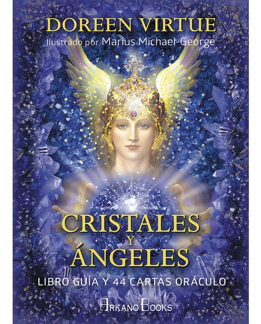 Imagem 0 de Cristales y ángeles: Libro guía y 44 cartas oráculo(Tapa blanda)