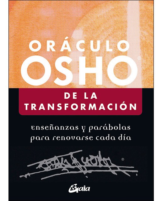 Imagem 0 de Oráculo Osho de la Transformación: Enseñanzas y parábolas para renovarse cada día (Capa mole)