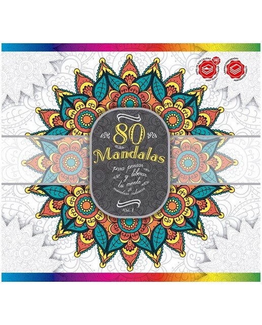 Imagen 0 de 80 mandalas para pensar y liberar la mente (vol 1)