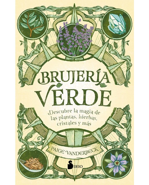 Imagem 0 de Brujería verde: Descubre la magia de las plantas, hierbas cristales y más (Capa mole com abas)