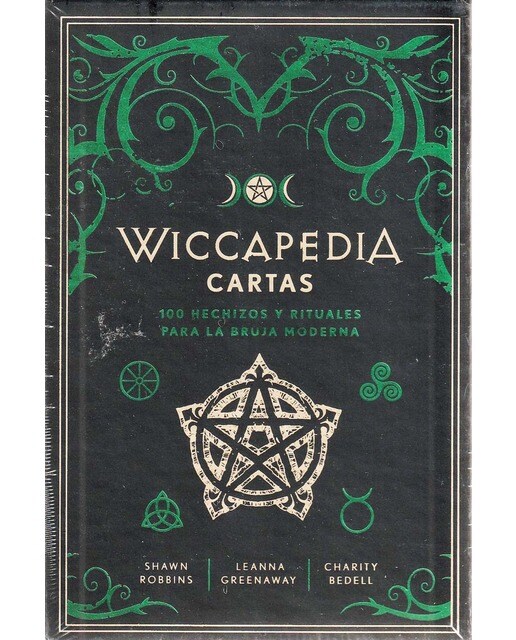 WICCAPEDIA CARTAS: 100 HECHIZOS Y RITUALES PARA LA BRUJA MODERNA (Capa dura) 1