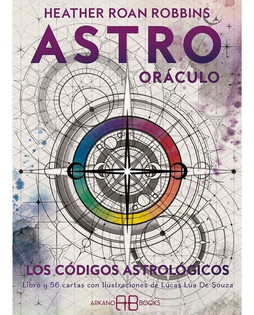 Astro oráculo: Los códigos astrológicos: Libro y 56 cartas con Ilustraciones de Lucas Lua De Souza (Capa mole) 1