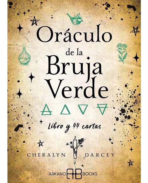Oráculo de la Bruja Verde: Libro y 44 cartas (Capa mole) 1