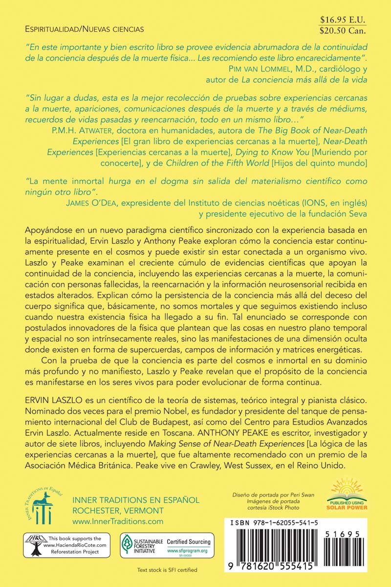 Mente inmortal: la ciencia y la continuidad de la 2