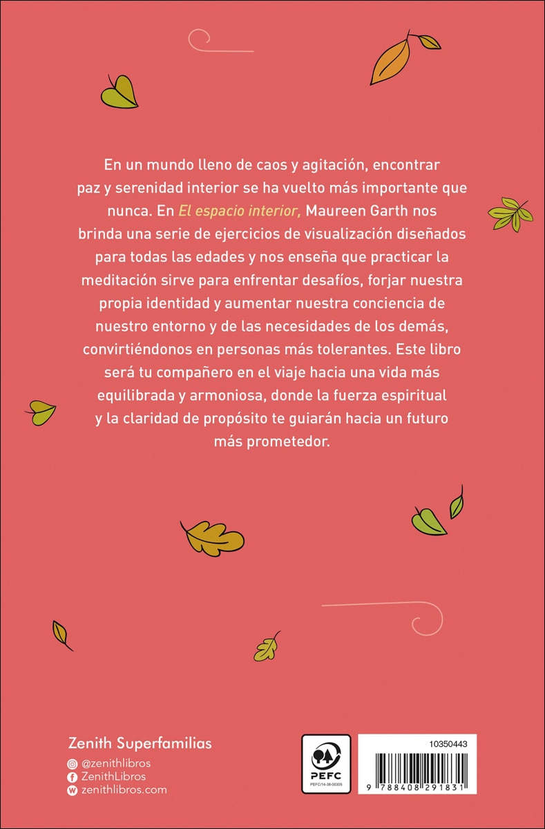 El espacio interior: Meditaciones para todas las edades, de los 9 a los 99 años. (Capa mole com abas) 2