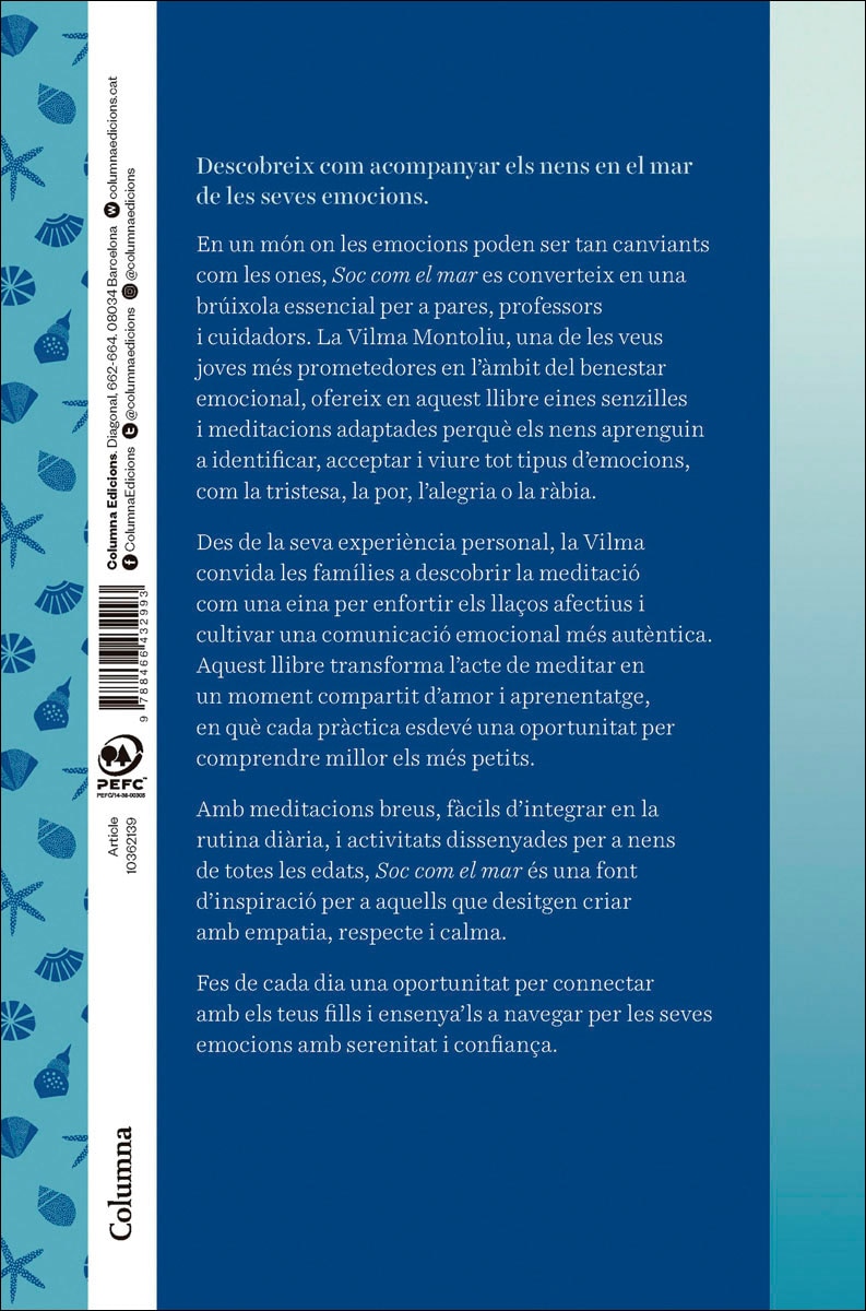 Soc com el mar: Ensenya als més petits a viure les seves emocions amb calma (Capa mole com abas) 2