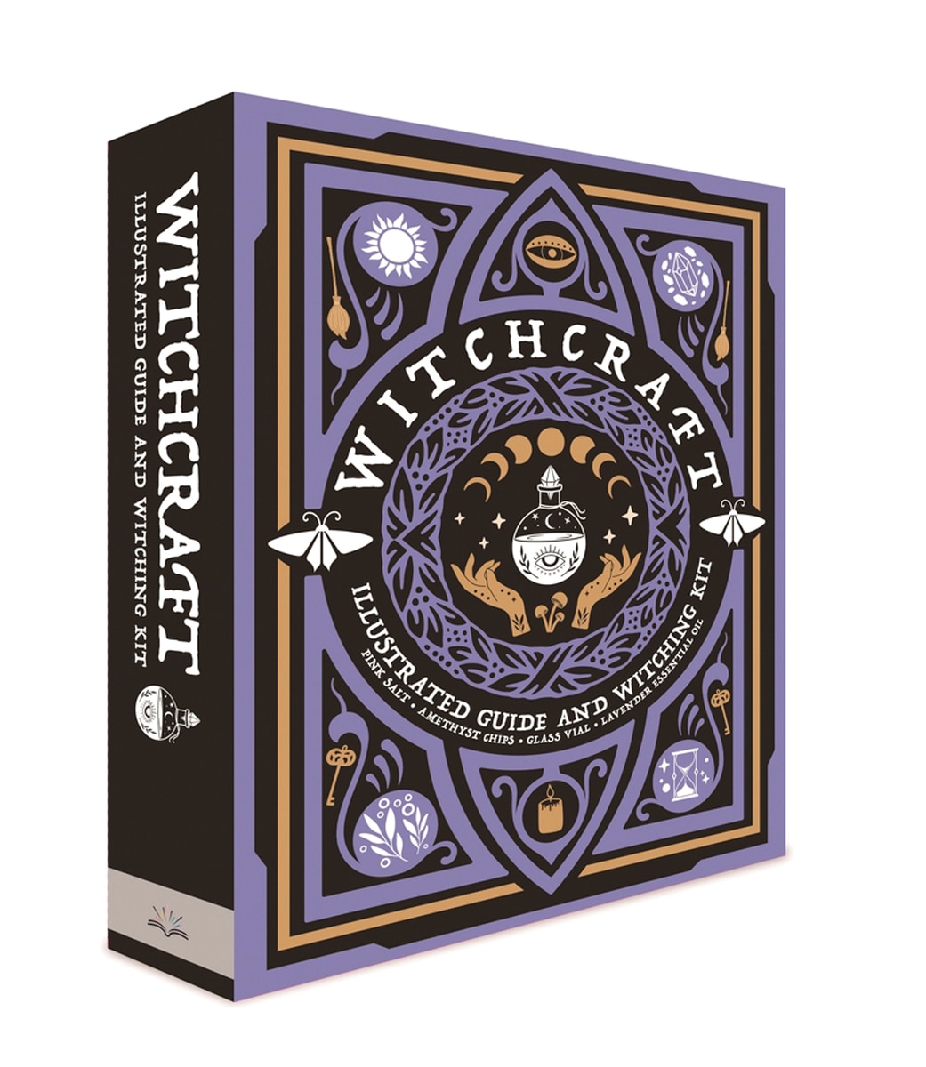 Witchcraft.Illustrated guide and witching kit 1