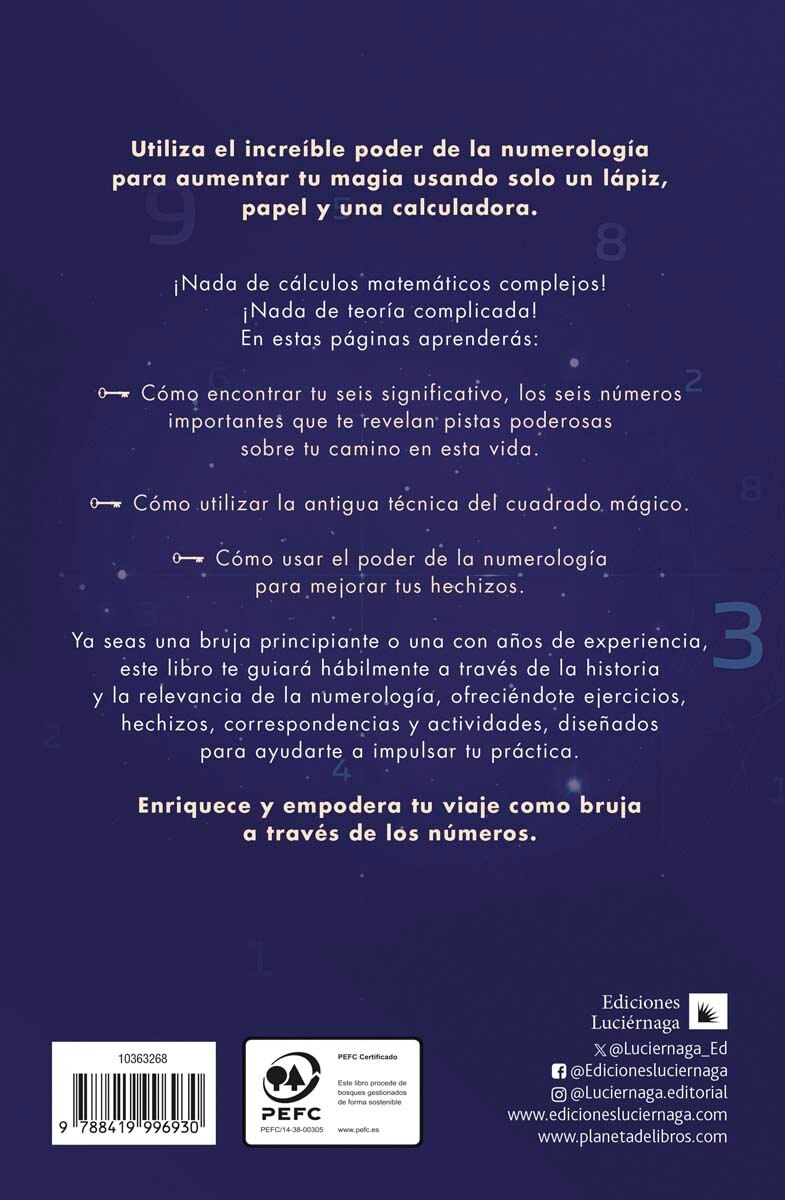 La senda oculta de los números: Potencia tu magia con la numerología de las brujas (Capa mole com abas) 2