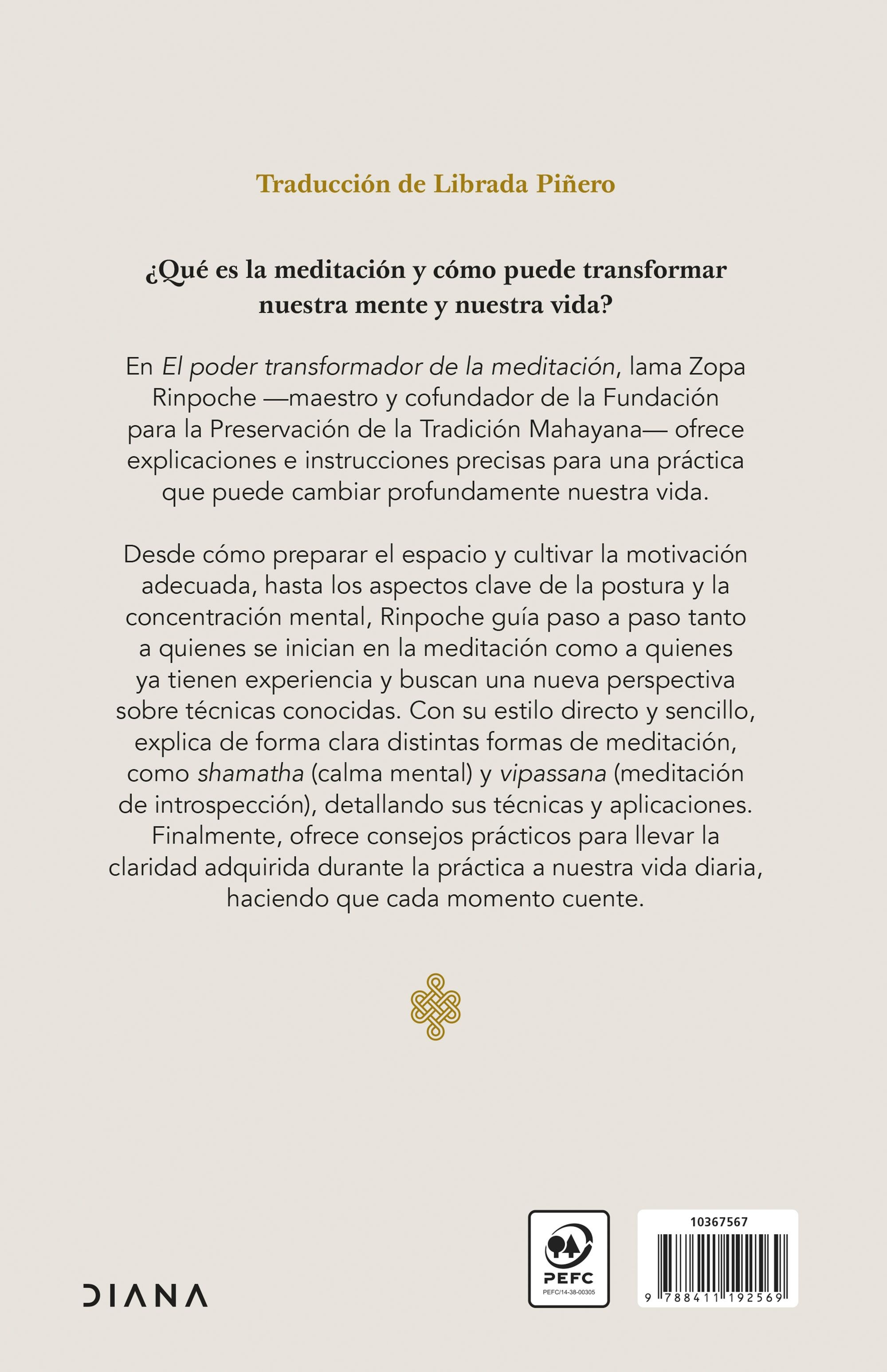 El poder transformador de la meditación: Una guía completa para cultivar la verdadera paz mental (Capa mole com abas) 2