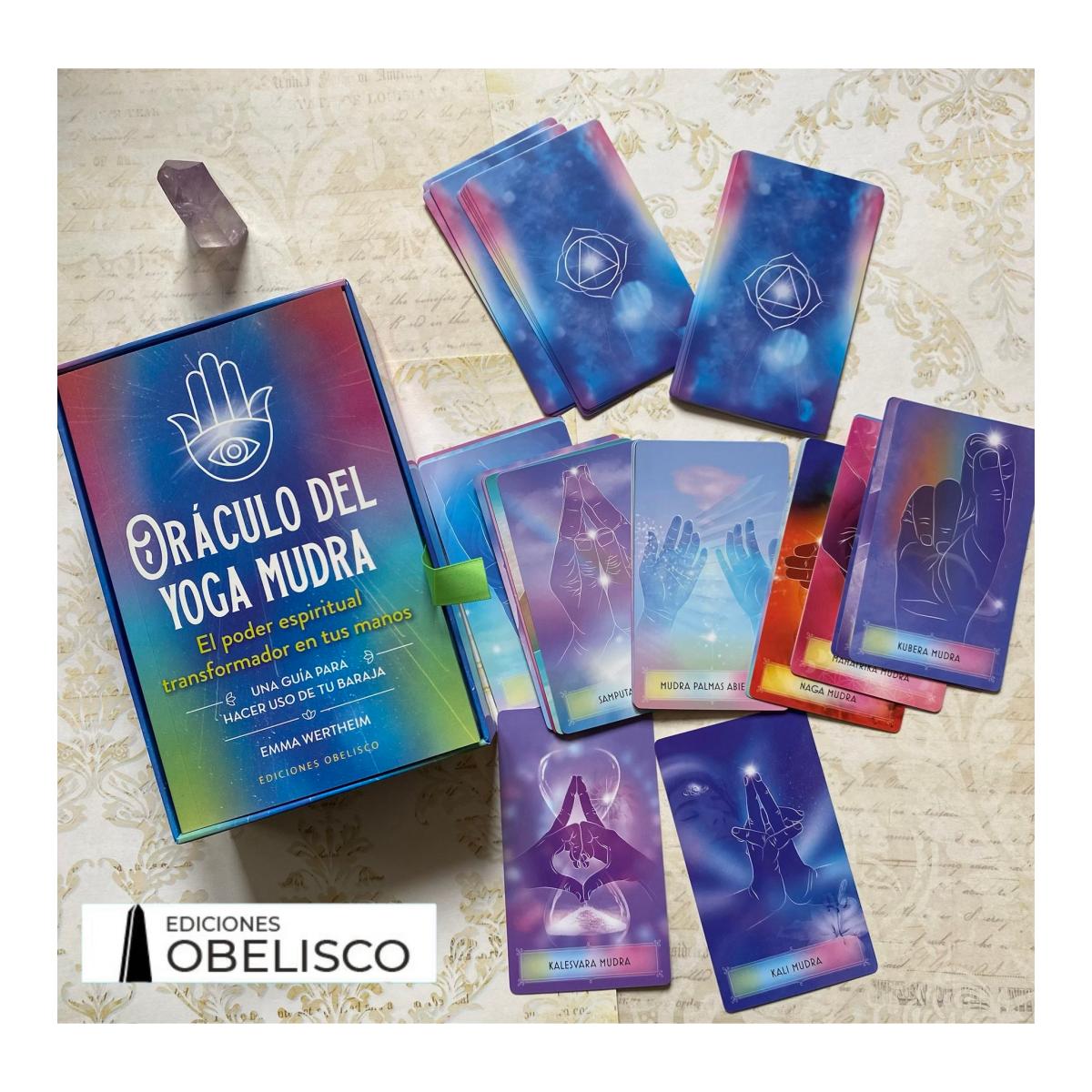 Oráculo del yoga mudra + cartas: El poder espiritual transformador en tus manos (Capa dura) 1