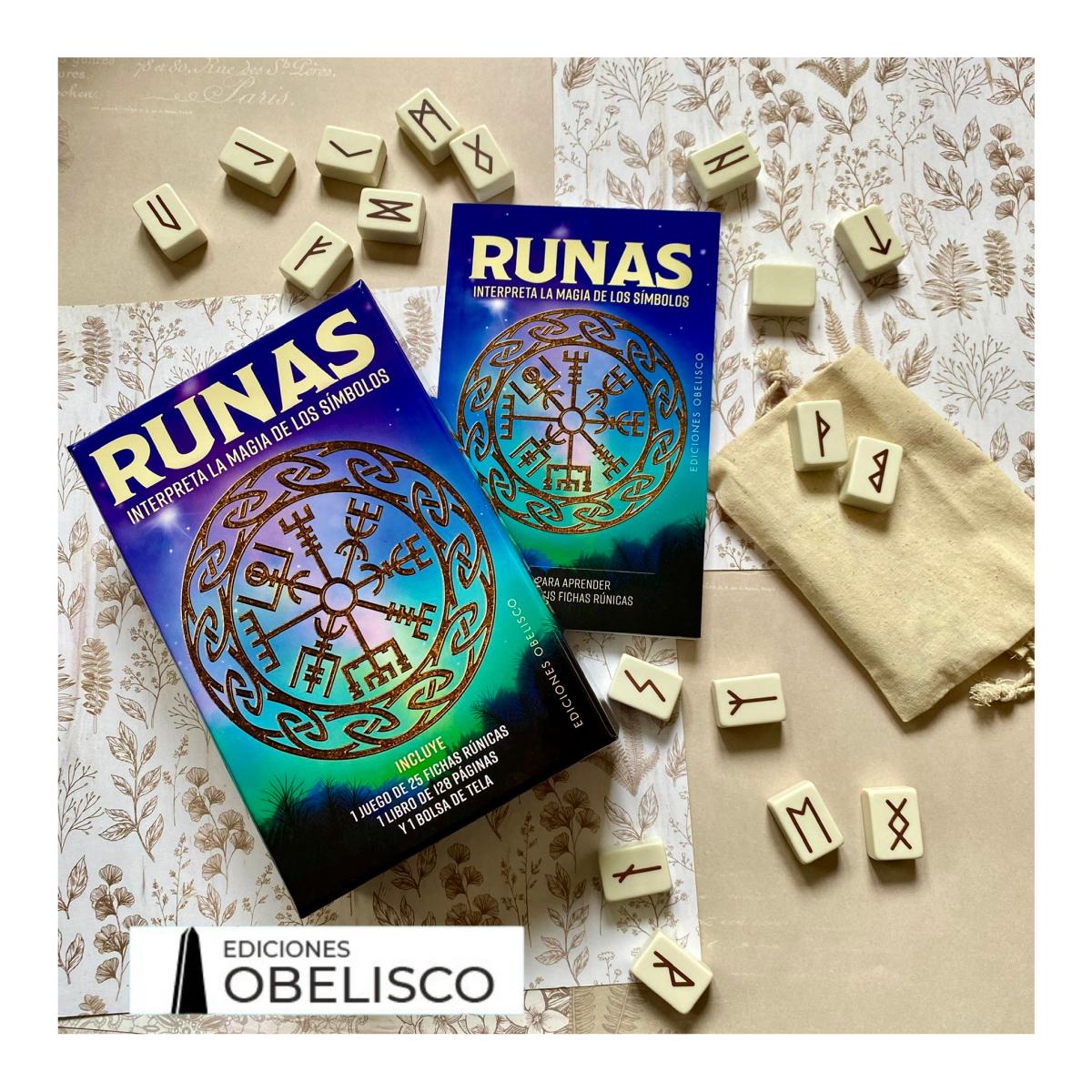 Runas + cartas: Interpreta la magia de los símbolos (Capa dura) 2