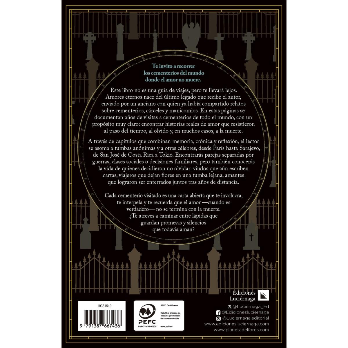 Amores eternos: 40 cementerios romanticos (Capa mole com abas) 2