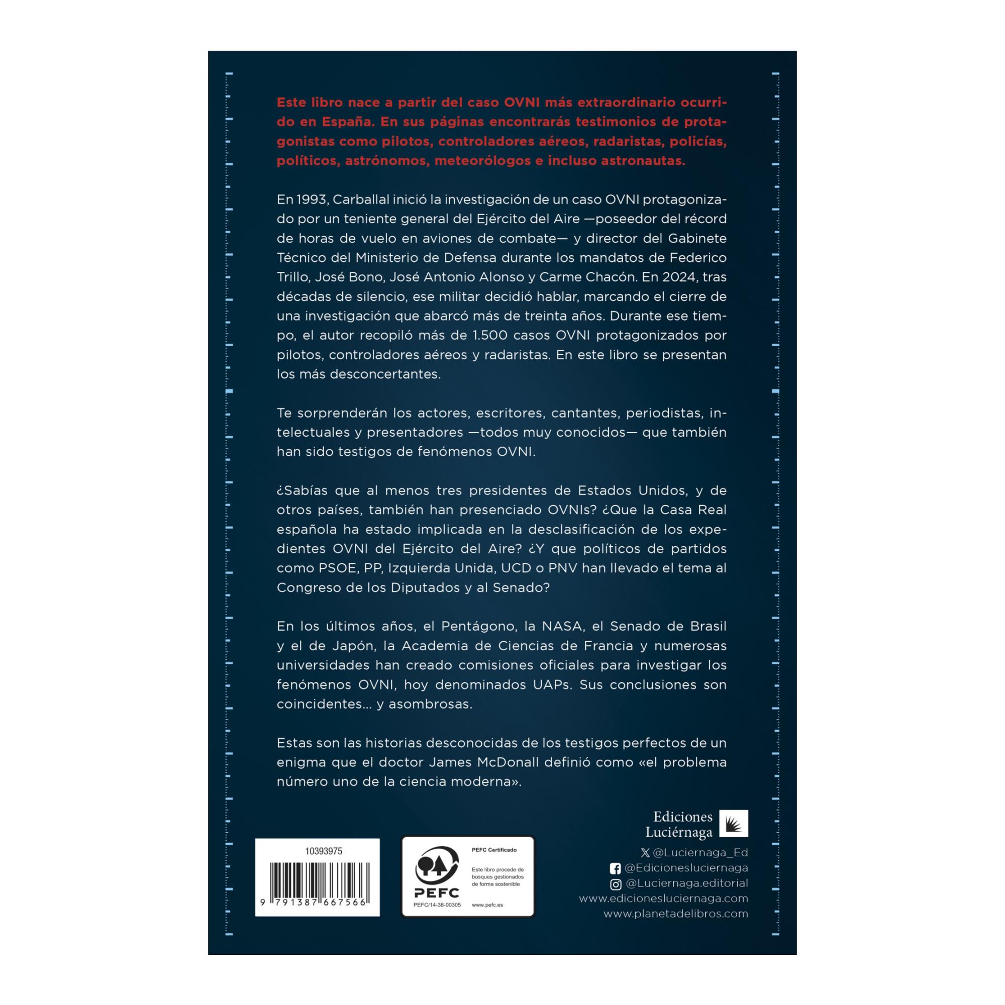 OVNI: Los testigos perfectos (Capa mole com abas) 2