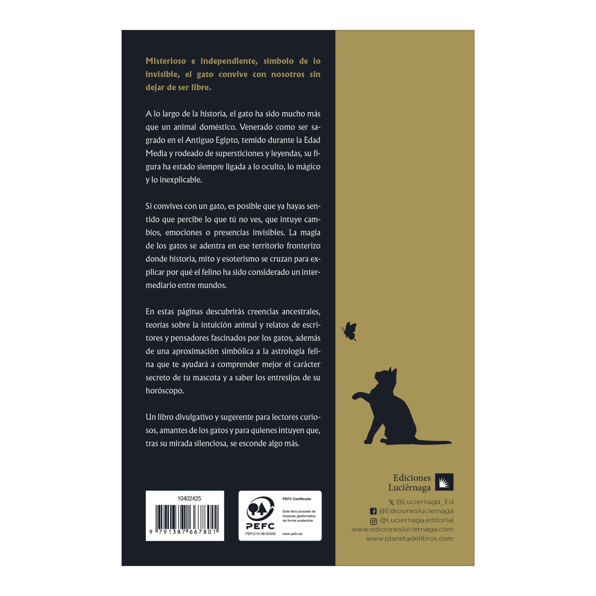 LA MAGIA DE LOS GATOS  (Capa Mole com Lapelas) 2
