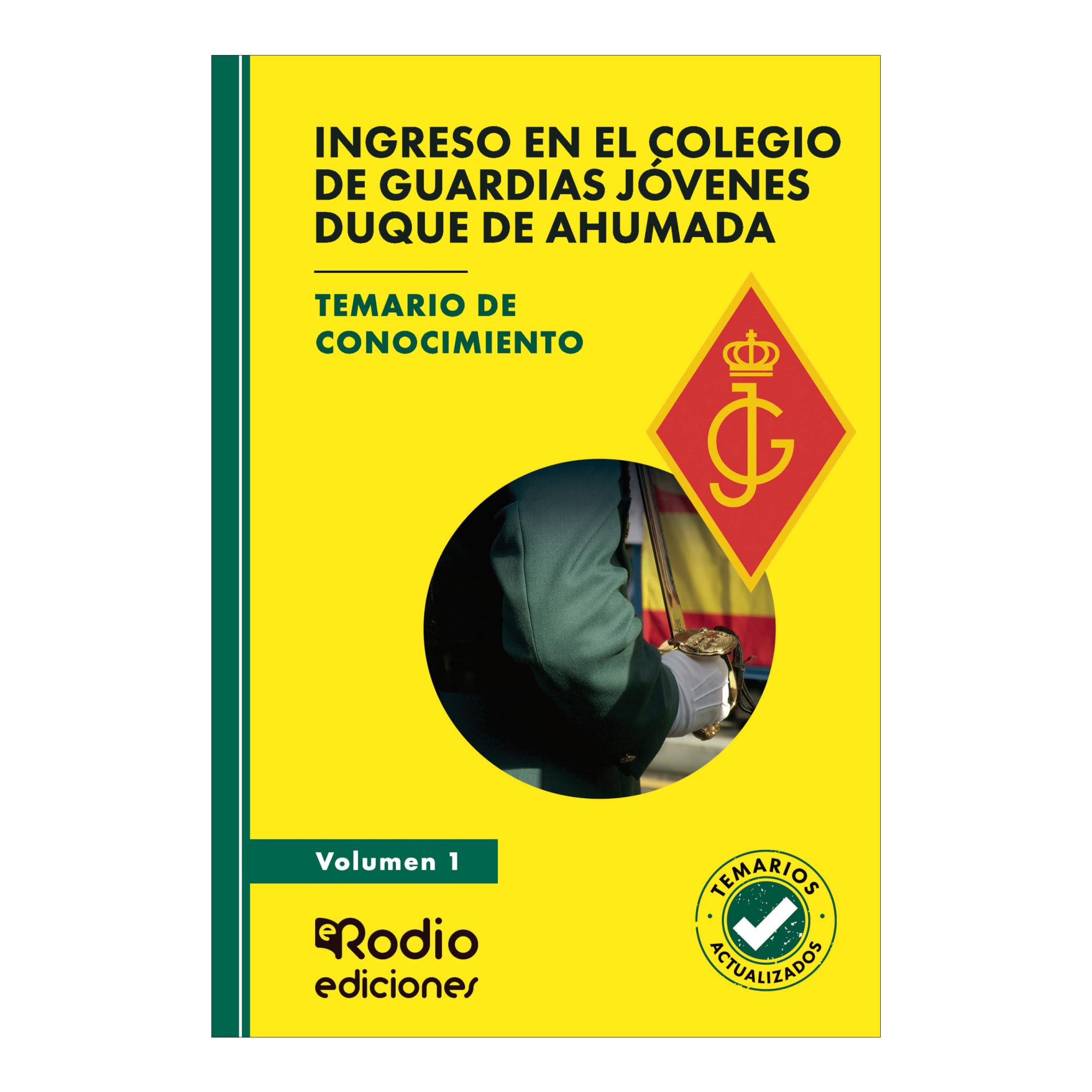 Ingreso en el colegio de guardias jovene